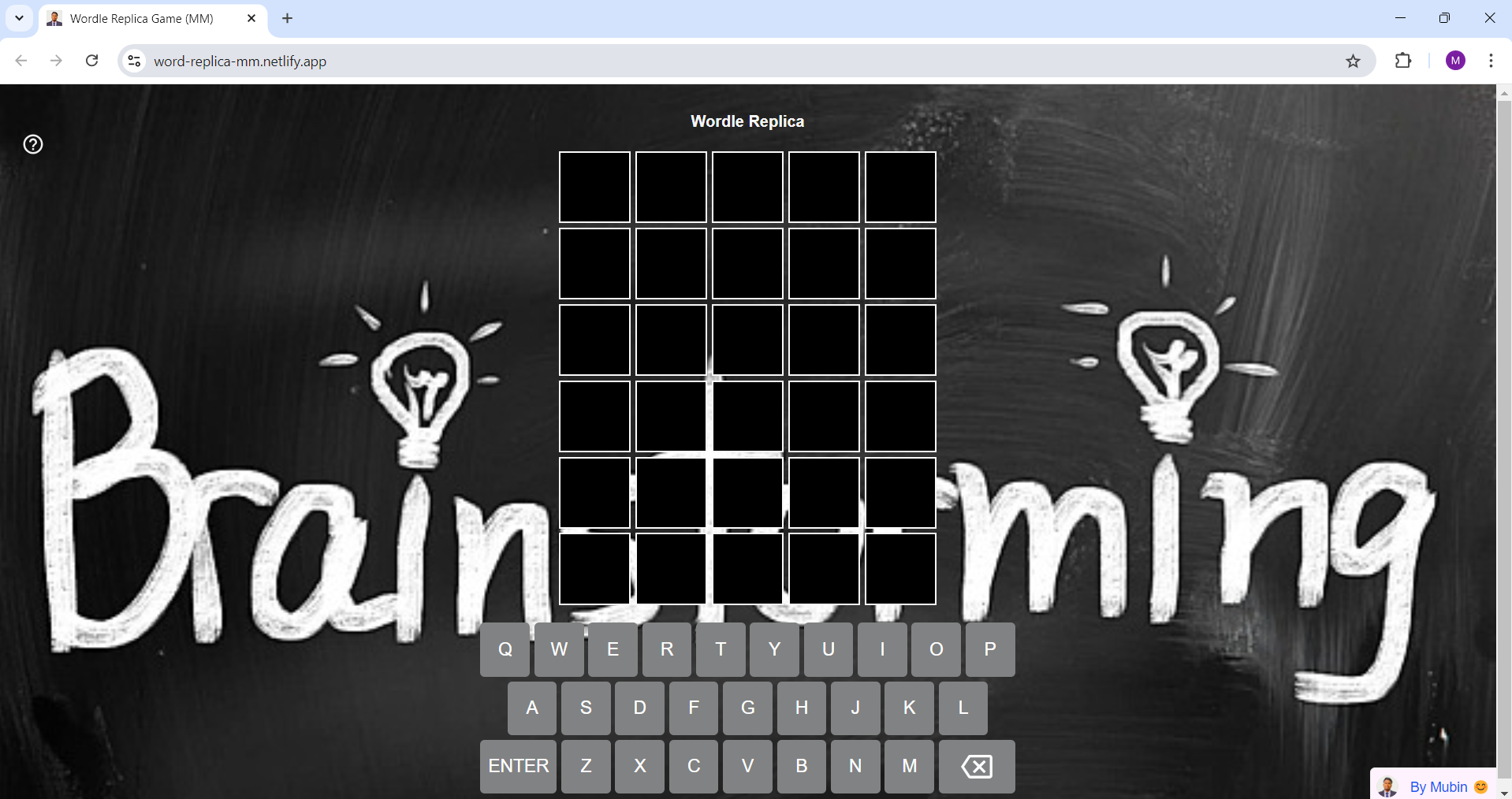 word game screenshot